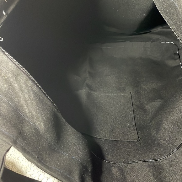 Handcrafted Large quilted tote market bag - Picture 5 of 6